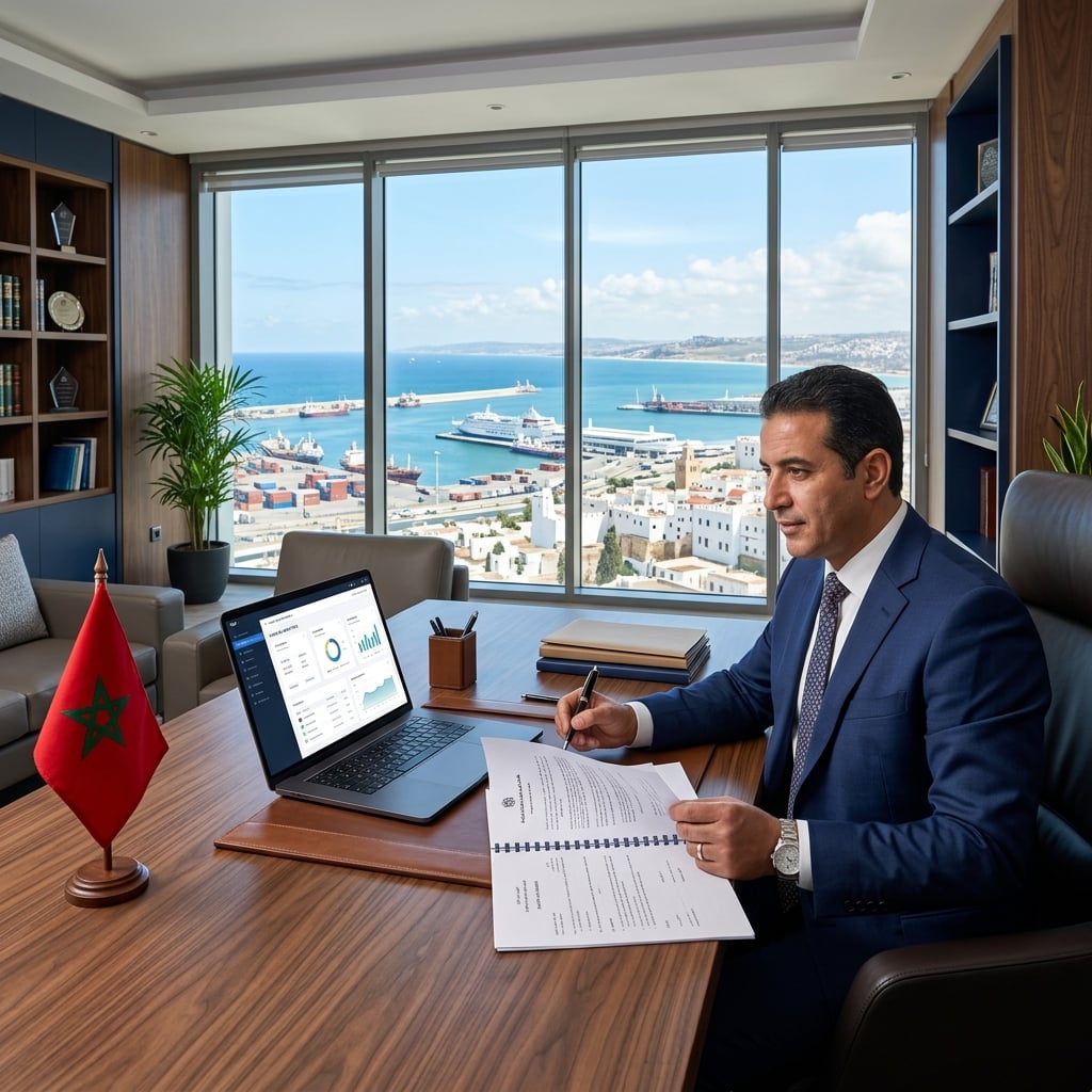 Twily in Tangier, Morocco — Company creation at Tangier Med — gateway to the world